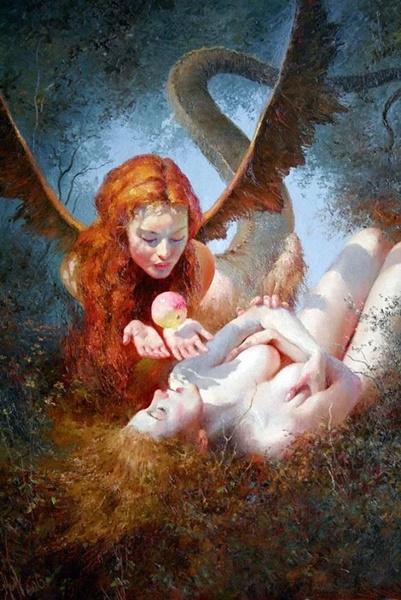 Lilith ed Eva in Eden